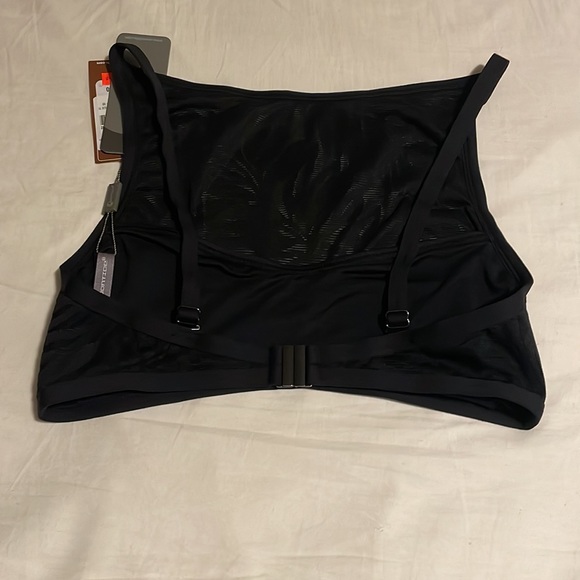 Moontide High Neck Mesh Bikini Top - Picture 2 of 3